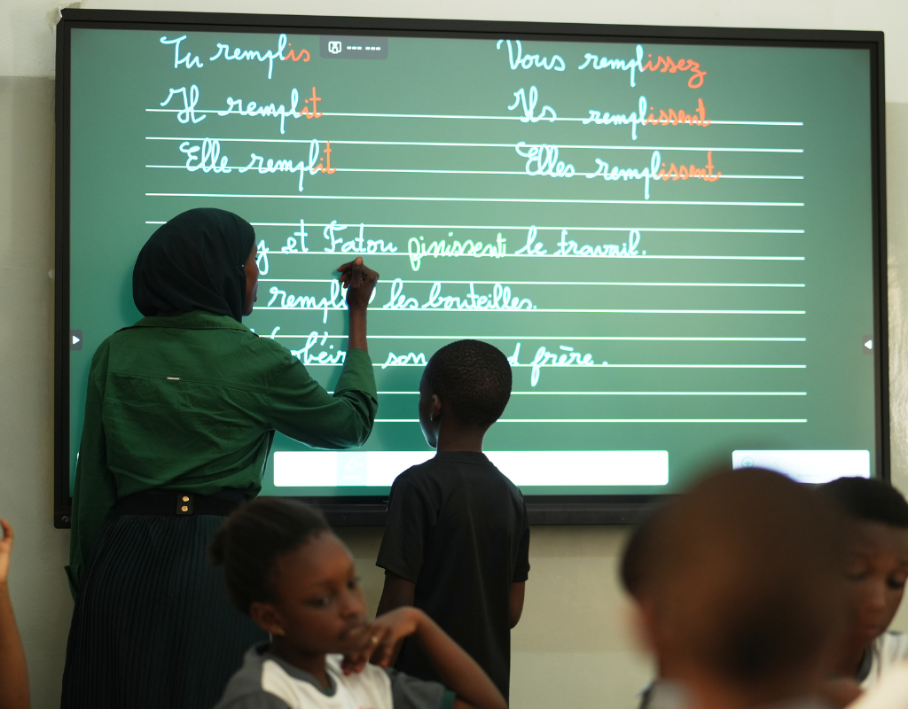 Enseignement et outils numériques au Groupe Scolaire Kambal